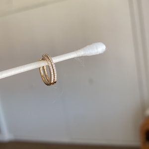 Real Diamond Huggies